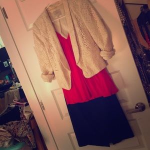 FINAL OFFER- Forever 21 Dressy Crochet Top!